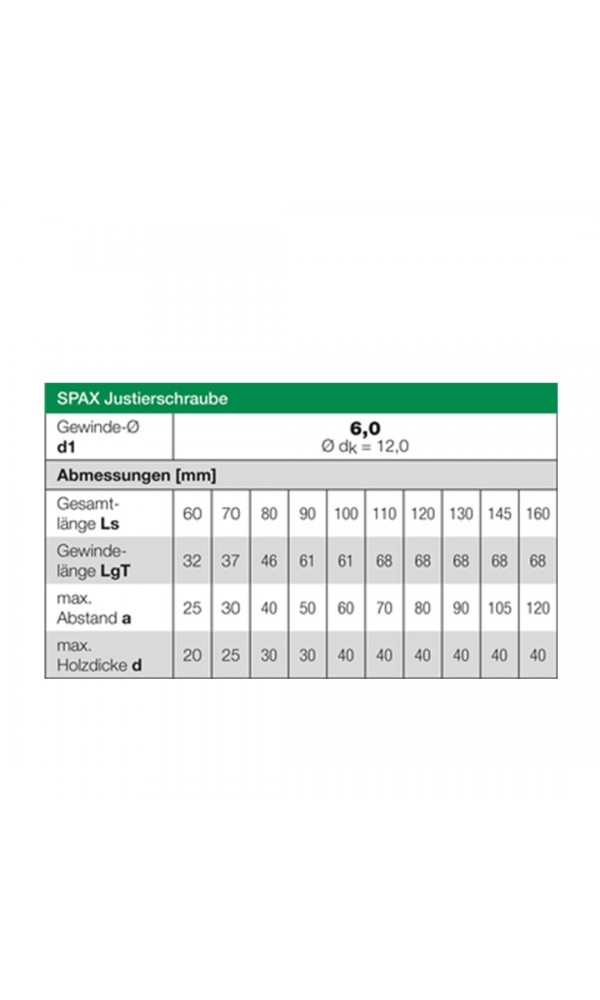 Spax Ayar vidası, 6 x 70mm, 100 Adet, düz başlı, T-STAR plus T30, tespit kanalları, 4KESİCİ, WIROX 