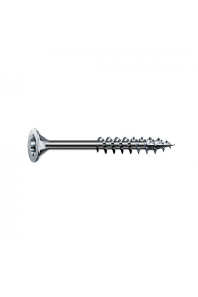 Spax Sunta Vidası, Evrensel Vida, 5 x 35 mm, 500 Adet, Yarım Dişli, Havşa Başlı, T-STAR plus T20, 4KESİCİ UÇlu, WIROX Kaplama