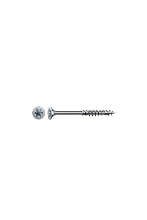 Spax Ahşap Konstrüksiyon Vidası, 8 x 180 mm, 50 Adet, Yarım Dişli, Havşa Başlı, T-STAR plus T40, 4KESİCİ UÇlu, WIROX Kaplama 