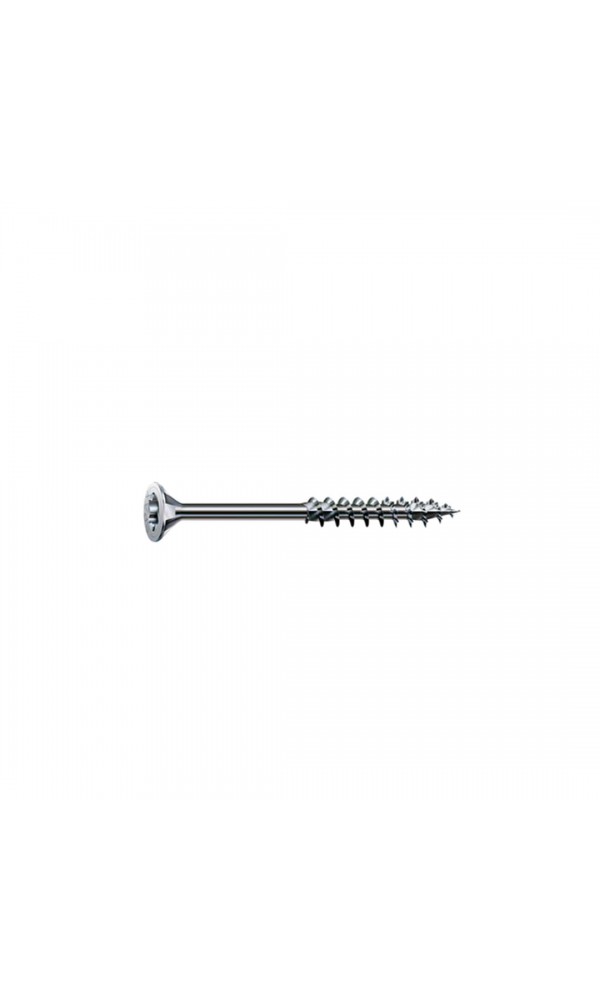Spax Ahşap Konstrüksiyon Vidası, 8 x 180 mm, 50 Adet, Yarım Dişli, Havşa Başlı, T-STAR plus T40, 4KESİCİ UÇlu, WIROX Kaplama 