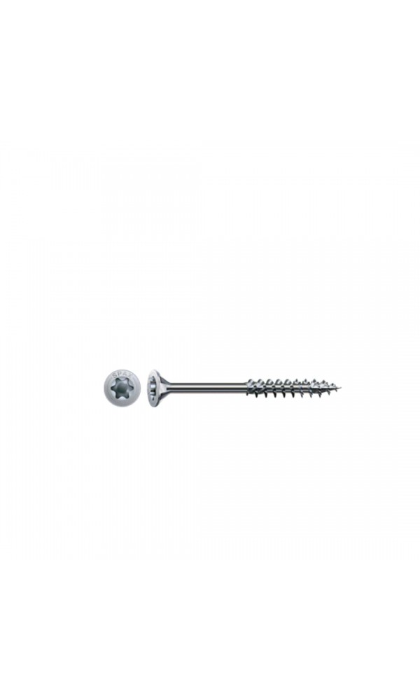 Spax Ahşap Konstrüksiyon Vidası, 8 x 220 mm, 50 Adet, Yarım Dişli, Havşa Başlı, T-STAR plus T40, 4KESİCİ UÇlu, WIROX Kaplama