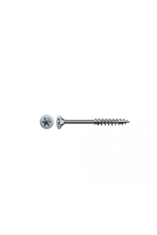 Spax Ahşap Konstrüksiyon Vidası, 8 x 280 mm, 50 Adet, Yarım Dişli, Havşa Başlı, T-STAR plus T40, 4KESİCİ UÇlu, WIROX Kaplama