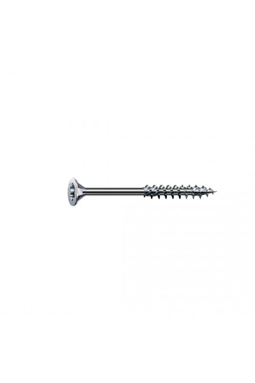 Spax Ahşap Konstrüksiyon Vidası, 8 x 380 mm, 50 Adet, Yarım Dişli, Havşa Başlı, T-STAR plus T40, 4KESİCİ UÇlu, WIROX Kaplama