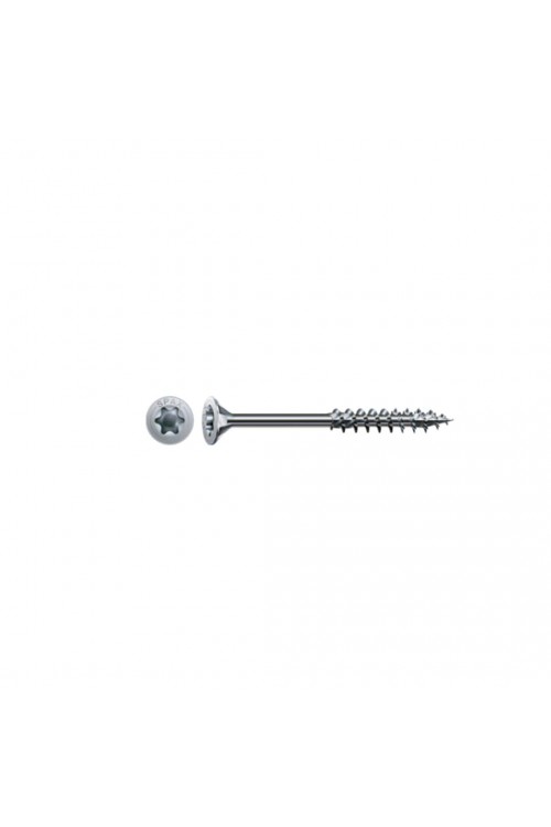 Spax Ahşap Konstrüksiyon Vidası, 8 x 360 mm, 50 Adet, Yarım Dişli, Havşa Başlı, T-STAR plus T40, 4KESİCİ UÇlu