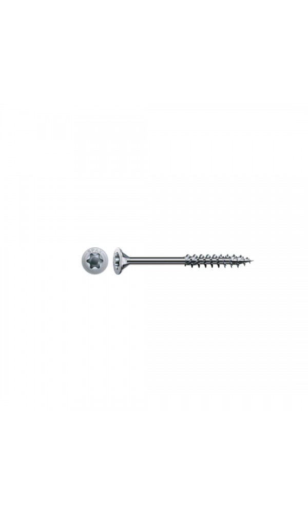 Spax Ahşap Konstrüksiyon Vidası, 8 x 360 mm, 50 Adet, Yarım Dişli, Havşa Başlı, T-STAR plus T40, 4KESİCİ UÇlu