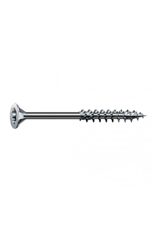 Spax Ahşap Konstrüksiyon Vidası, 10 x 100 mm, 50 Adet, Yarım Dişli, Havşa Başlı, T-STAR plus T50, 4KESİCİ UÇlu, WIROX Kaplama