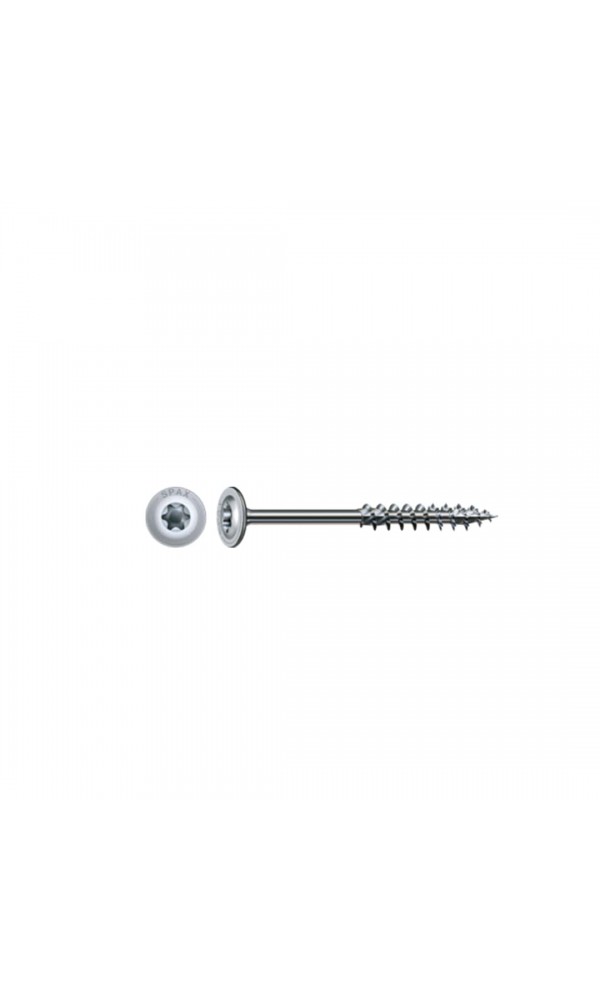 Spax HI.FORCE, 8 x 160 mm, 50 Adet, Yarım Dişli, Pul Başlı, T-STAR plus T40, 4KESİCİ UÇlu, WIROX Kaplama