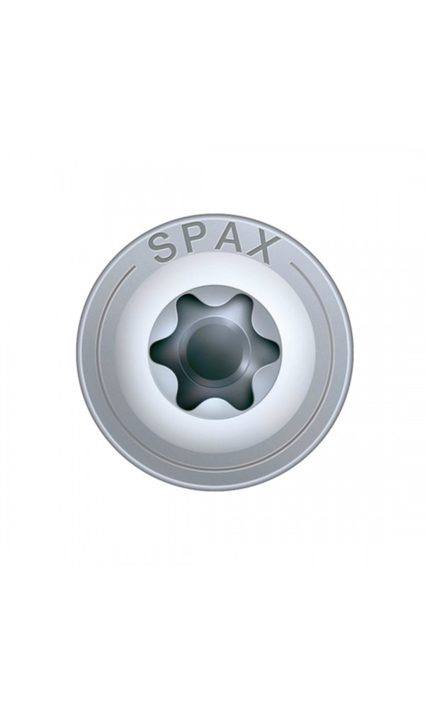 Spax HI.FORCE, 10 x 140 mm, 50 Adet, Yarım Dişli, Pul Başlı, T-STAR plus T30, 4KESİCİ UÇlu, WIROX Kaplama  Ø 8 mm ve 10 mm