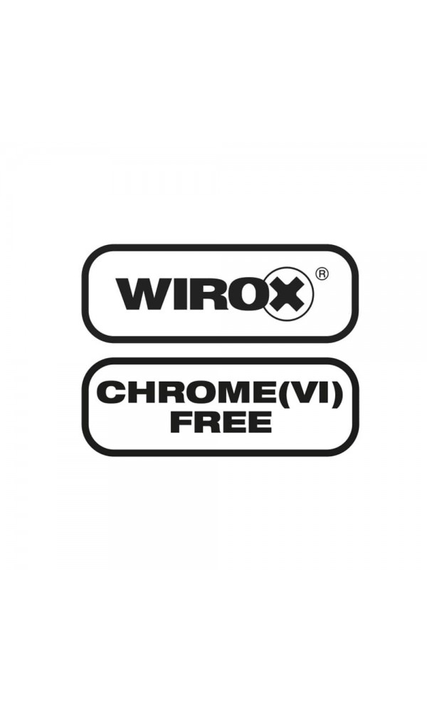 SPAX-M, 4 x 60 mm, 100 Adet, Yarım Dişli, Havşa Başlı, T-STAR plus T20, KESİCİ Uçlu Mdf Vidası , WIROX Kaplama