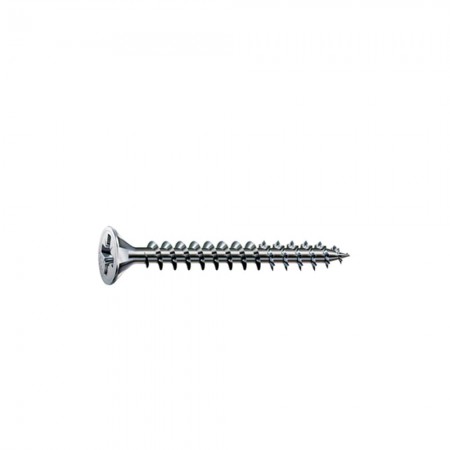 Spax Sunta Vidası, Evrensel Vida, 3 x 16 mm, 1.000 Adet, Tam Dişli, Havşa Başlı, Yıldız Z1, SPAX-S Versiyon, WIROX Kaplama