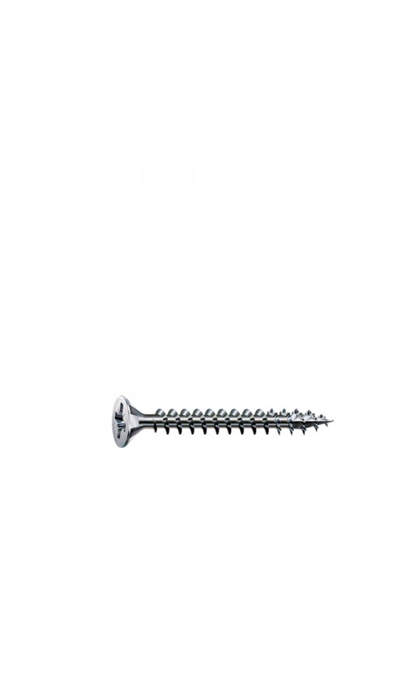 Spax Sunta Vidası, Evrensel Vida, 3,5 x 15 mm, 1.000 Adet, Tam Dişli, Havşa Başlı, Yıldız Z2, 4KESİCİ UÇlu, WIROX Kaplama