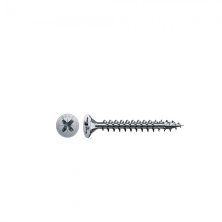 Spax Sunta Vidası, Evrensel Vida, 4 x 50 mm, 500 Adet, Tam Dişli, Havşa Başlı, Yıldız Z2, 4KESİCİ UÇlu, WIROX Kaplama
