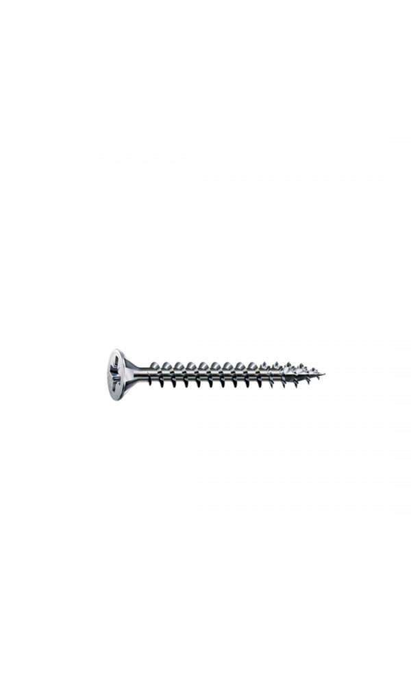 Spax Sunta Vidası, Evrensel Vida, 5 x 35 mm, 500 Adet, Tam Dişli, Havşa Başlı, Yıldız Z2, 4KESİCİ UÇlu, WIROX Kaplama