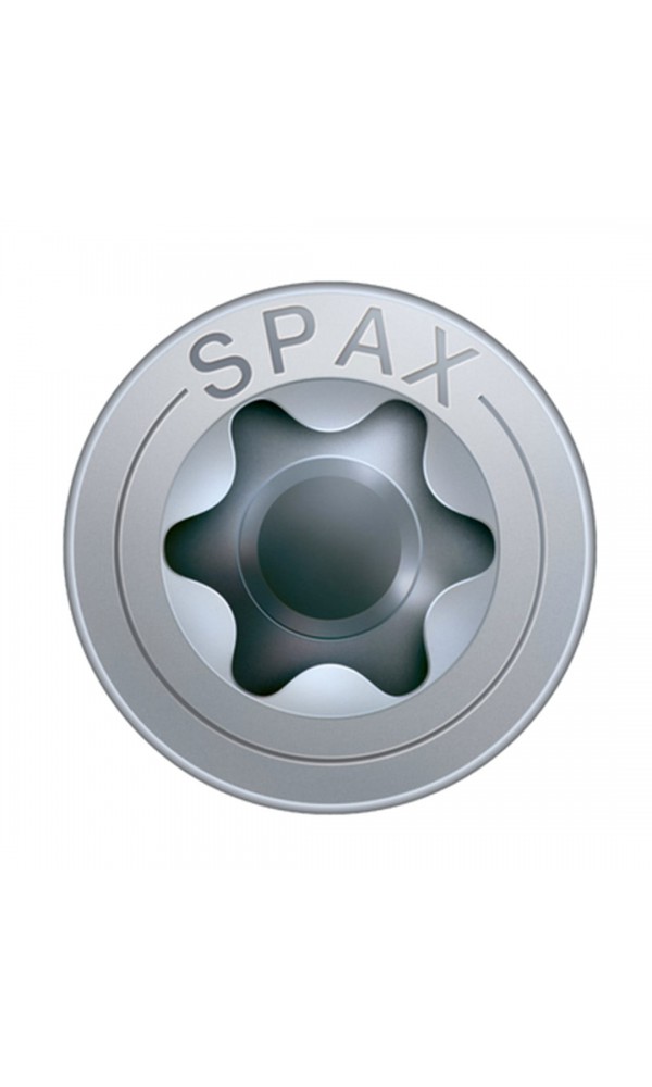 Spax Sunta Vidası, Evrensel Vida,  4 x 30 mm, 1.000 Adet, Tam Dişli, Havşa Başlı, T-STAR plus T20, 4KESİCİ UÇlu, WIROX Kaplama