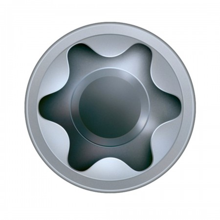 Spax IN.FORCE, 6 x 140 mm, 100 Adet, Tam Dişli, Silindir Başlı, T-STAR plus T30, 4KESİCİ UÇlu, WIROX Kaplama