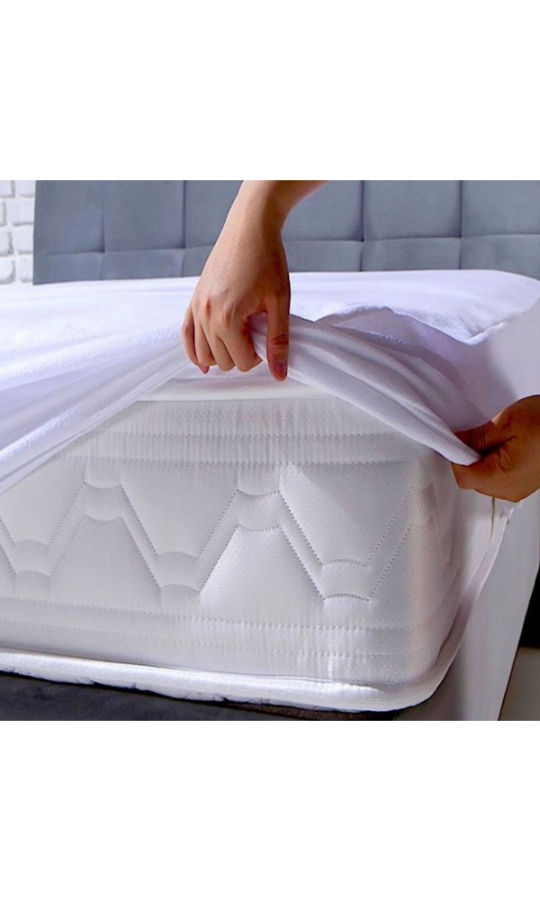 Alez Çift Kişilik Nonwoven Teknoloji Sıvı Su Geçirmez Yatak Koruyucu 160x200+30