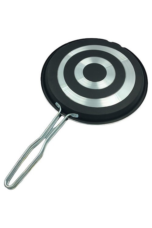 BersaChef Polo Chef Çift Taraflı Granit Balık Tavası Izgarası 32CM
