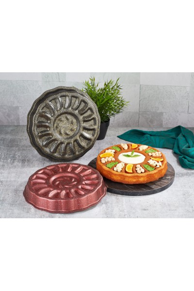 BersaChef Almira Granit Kek Kalıbı Yapışmaz Yanmaz 28cm