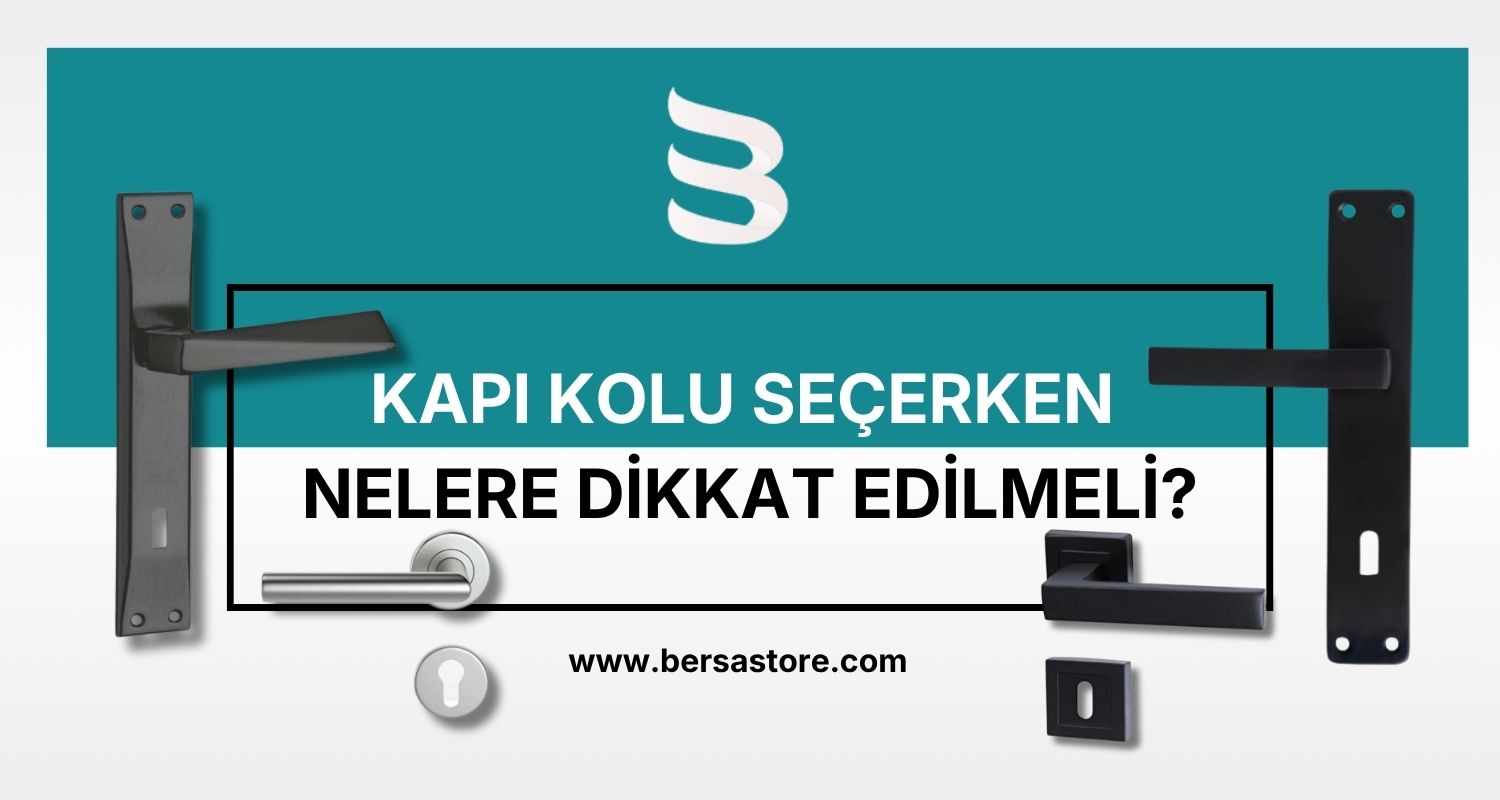 Evinizin Havasını Değiştirin: Kapı Kolu Seçerken Nelere Dikkat Edilmeli?