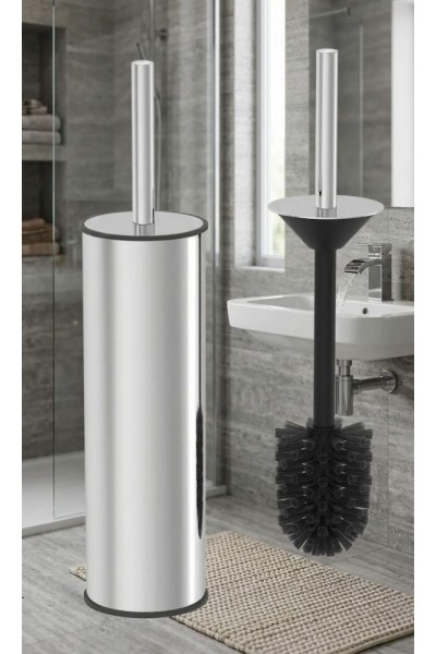 Paslanmaz Çelik WC Fırçalık Klozet Fırçası Metal Saplı Banyo Tuvalet Fırçası Paslanmaz Çelik WC Fırçalık Klozet Fırçası Metal Saplı Banyo Tuvalet Fırçası