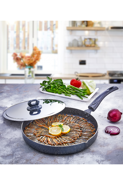 BersaChef Çupra Granit 32cm Balık Tavası