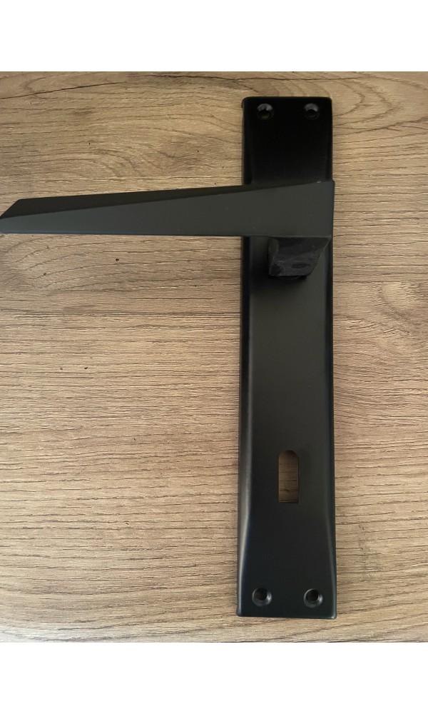 Bersa Yapı Prizma Aynalı Oda Kapı Kolu Siyah 1 Takım