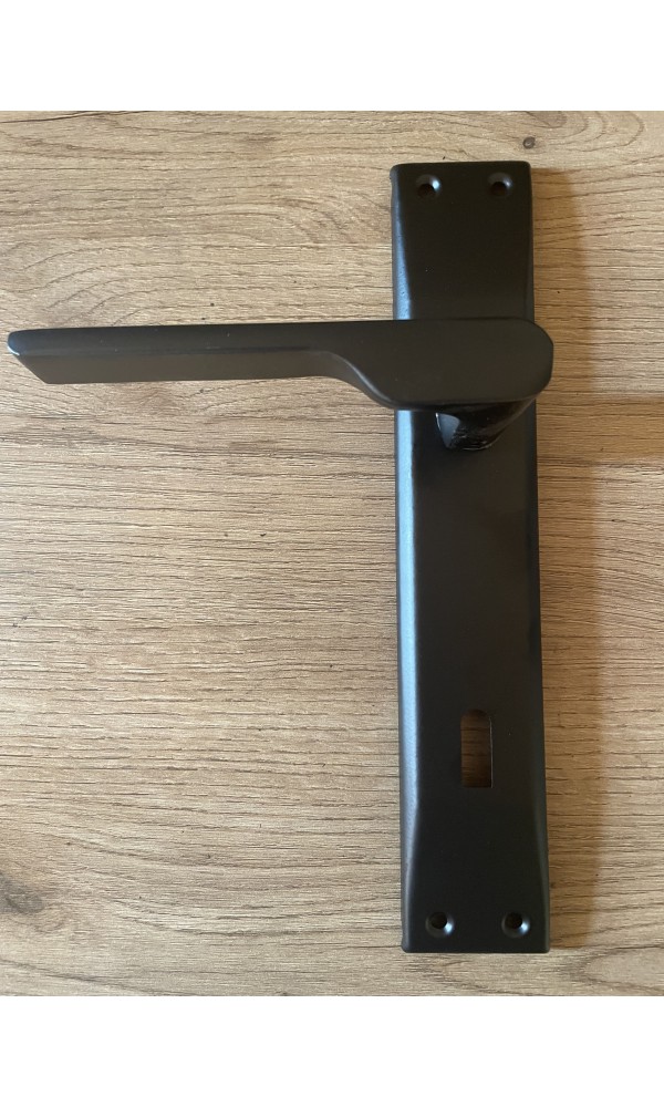 Bersa Yapı Veroni Aynalı Oda Kapı Kolu Siyah 1 Takım