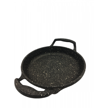 BersaChef Iron Döküm Granit Ezme Sahan Yumurta Omlet Tavası 22cm