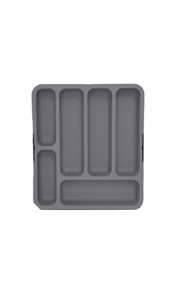 BersaChef Çekmece Içi Çift Taraflı Uzayabilen,Içi Sürgülü Düzenleyici Ayarlanabilir Pratik Kaşıklık, Kepçelik