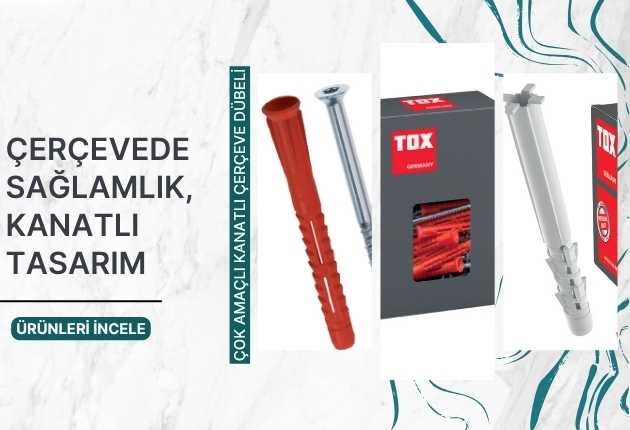 Çok Amaçlı Kanatlı Çerçeve Dübeli