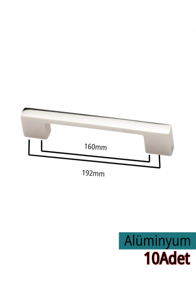 Bersa Yapı Köprü Alüminyum 160-192mm Krom Mobilya Çekmece Mutfak Dolap Dolabı Kulpu Kulbu Kulpları 10 Adet Bersa Yapı Köprü Alüminyum 160-192mm Krom Mobilya Çekmece Mutfak Dolap Dolabı Kulpu Kulbu Kulpları 10 Adet