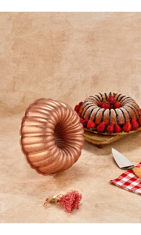 Damla Mega Granit Kek Kalıbı 28 cm