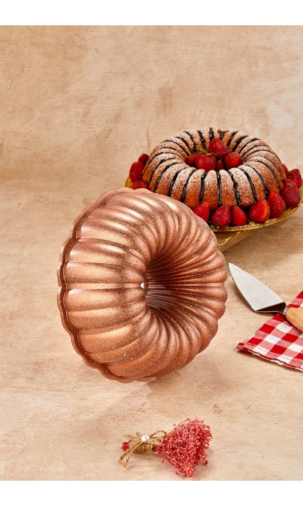 Damla Mega Granit Kek Kalıbı 28 cm