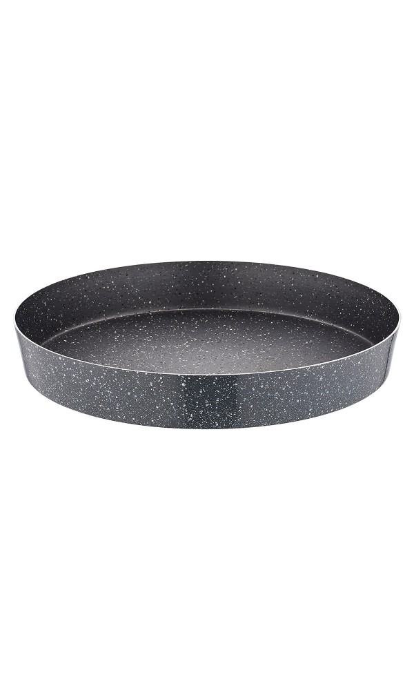 Hamarat Granit Fırın Tepsisi 32 cm - Gri 
