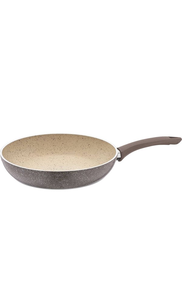 Panamera Döküm Granit Tava 30 cm - Kahverengi Bakalit Sap