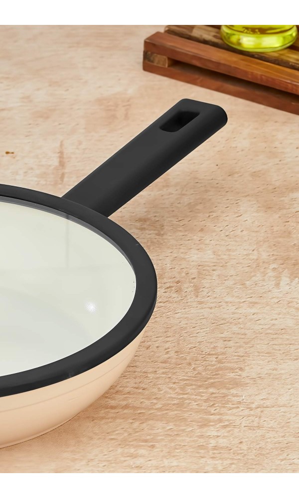 Vista Seramik Tava 30 cm - Krem